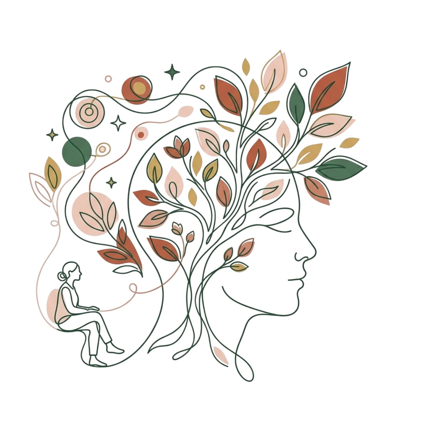 Ilustração Psicoterapia